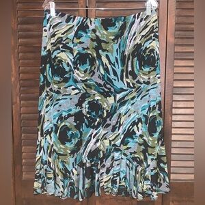 Notations Women’s Floral Skirt Size Large
